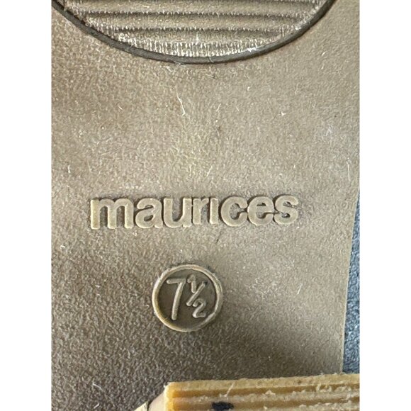 Maurices Boots Women's 7.5 Grey Trina 3" heels ankle booties w/ Buckle - Picture 5 of 16